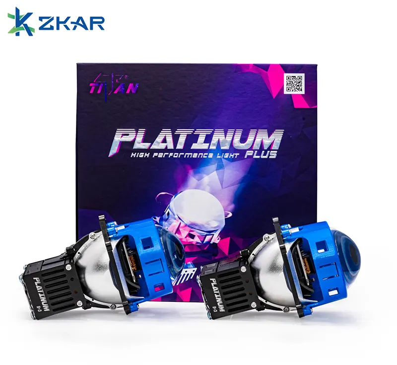 Bi LED Titan Platinum 9+3 Nhiệt Màu 5000K | Lắp Ngay Tại TPHCM 