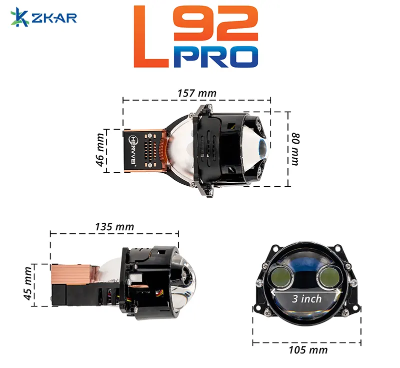 Thông Số Kỹ Thuật Của Bi Laser L92 Pro 