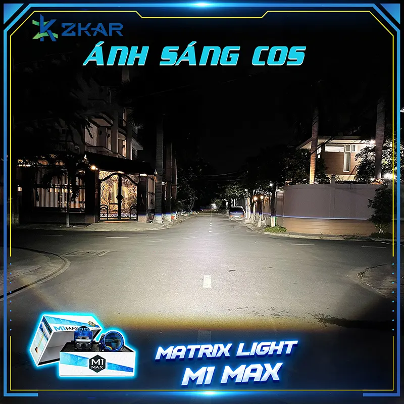 Địa Chỉ Độ Đèn Bi Matrix Light M1 Max Uy Tín Tại Sài Gòn
