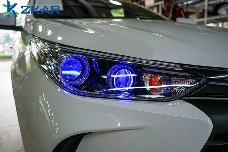 Trung Tâm Độ Đèn Bi LED Tăng Sáng Cho Xe Toyota Vios Chuyên Nghiệp Tại Sài Gòn