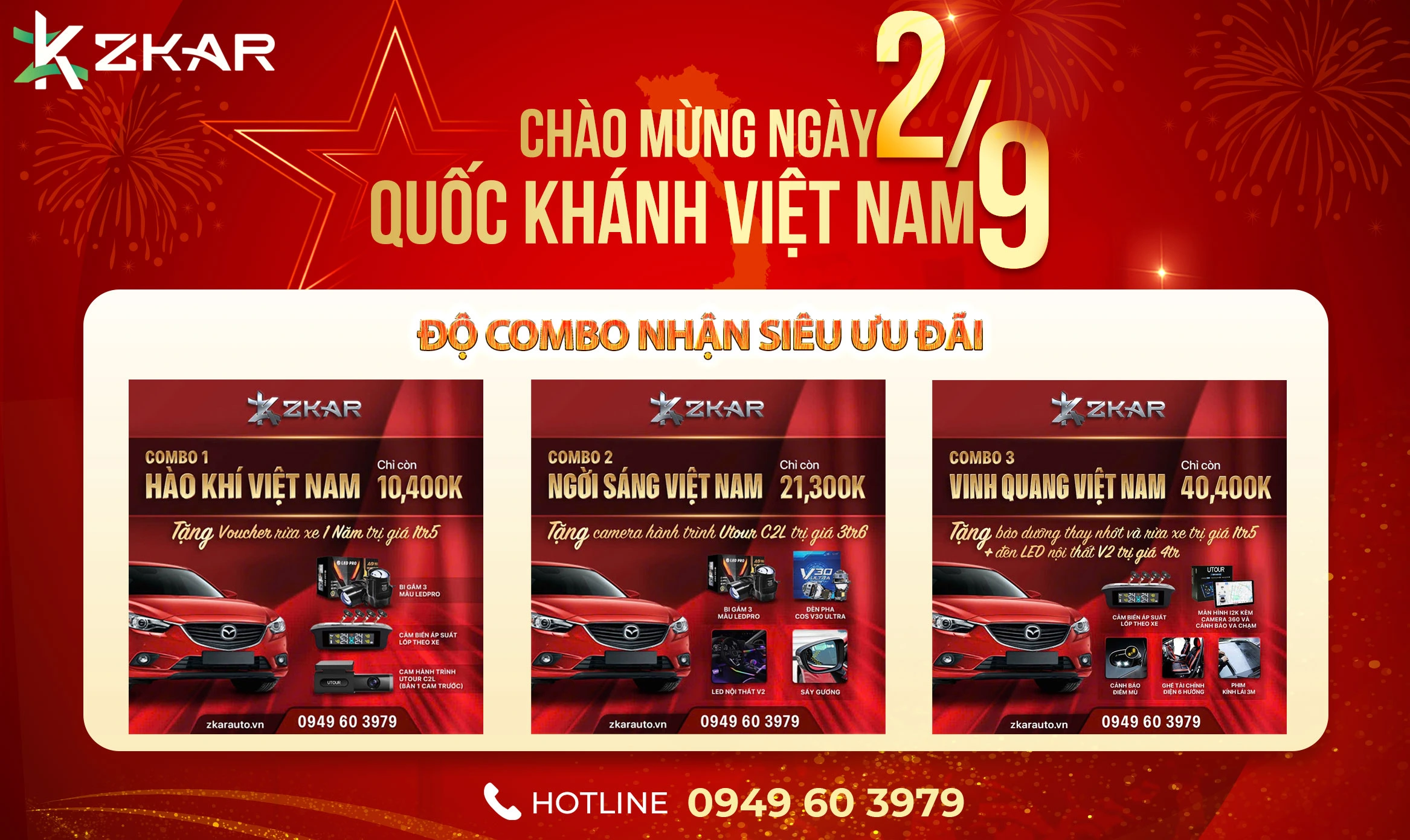 🎉 Chương Trình Đặc Biệt – Độ Combo Nhận Siêu Ưu Đãi Nhân Quốc Khánh 🎁